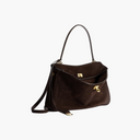 Margot Suede Shoulder Bag